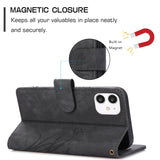 Orchid Butterfly Embossed Leather Phone Case, For iPhone 11, For iPhone 11 Pro, For iPhone X / XS, For iPhone XR, For iPhone XS Max, For iPhone 7 Plus / 8 Plus