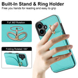 Ring Holder Card Bag Skin Feel Phone Case, For iPhone 16, For iPhone 15 Pro Max, For iPhone 15 Pro, For iPhone 15 Plus, For iPhone 15, For iPhone 14 Plus, For iPhone 14, For iPhone 14 Pro