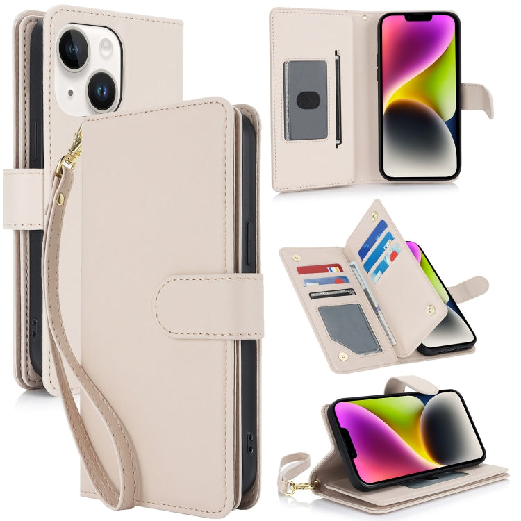 Multi-Card Wallet RFID Leather Phone Case, For iPhone 15, For iPhone 14 Plus, For iPhone 14, For iPhone 14 Pro, For iPhone 14 Pro Max, For iPhone 13 Pro Max