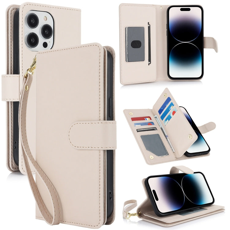 Multi-Card Wallet RFID Leather Phone Case, For iPhone 15, For iPhone 14 Plus, For iPhone 14, For iPhone 14 Pro, For iPhone 14 Pro Max, For iPhone 13 Pro Max