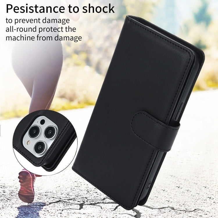 Multi-Card Wallet RFID Leather Phone Case, For iPhone 13 Pro, For iPhone 13, For iPhone 12 Pro Max, For iPhone 12 / 12 Pro, For iPhone 11 Pro Max, For iPhone 11