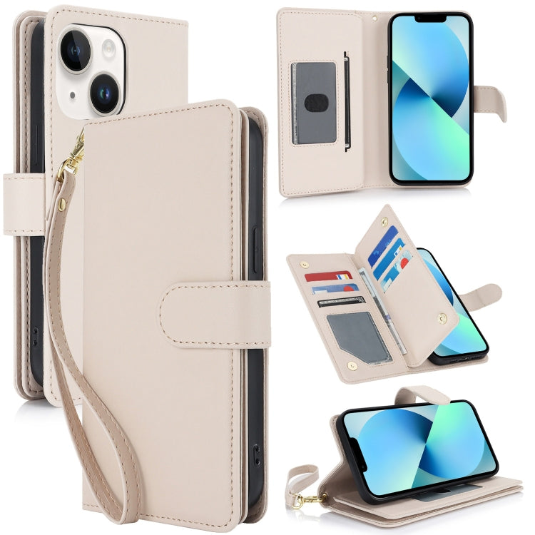 Multi-Card Wallet RFID Leather Phone Case, For iPhone 13 Pro, For iPhone 13, For iPhone 12 Pro Max, For iPhone 12 / 12 Pro, For iPhone 11 Pro Max, For iPhone 11