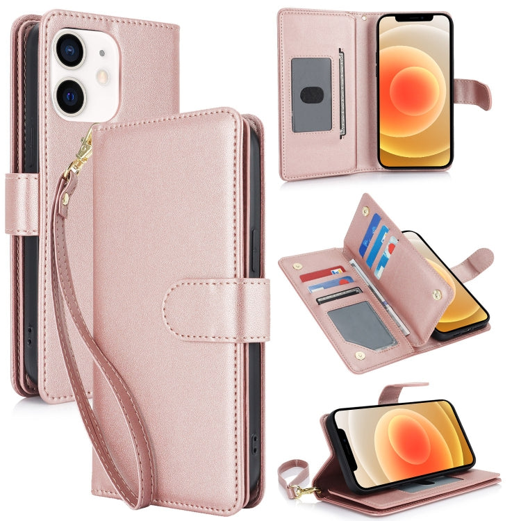 Multi-Card Wallet RFID Leather Phone Case, For iPhone 13 Pro, For iPhone 13, For iPhone 12 Pro Max, For iPhone 12 / 12 Pro, For iPhone 11 Pro Max, For iPhone 11