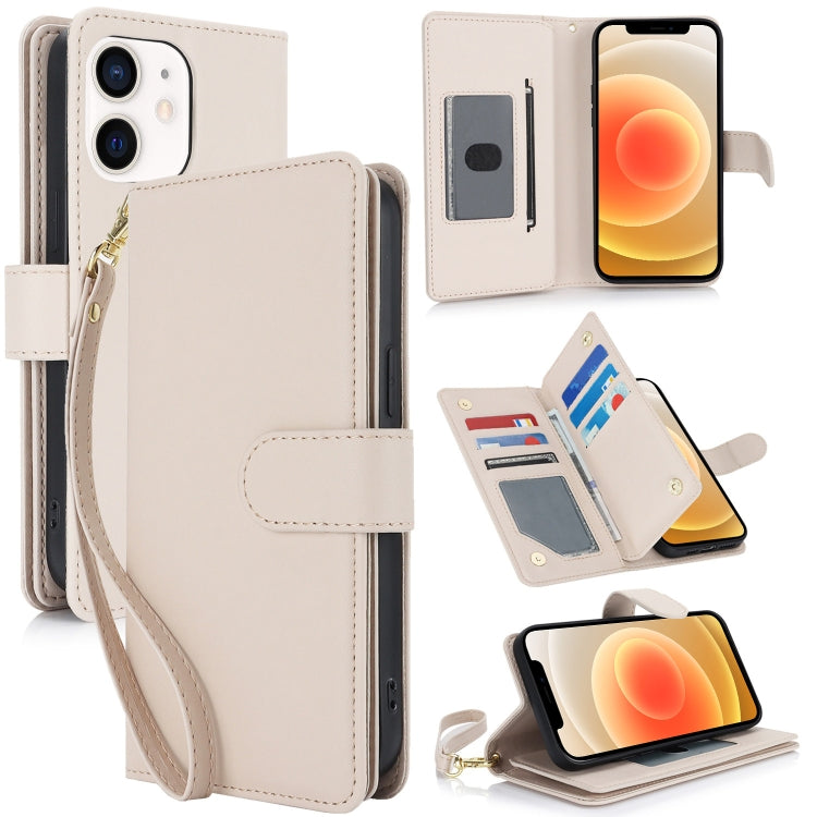 Multi-Card Wallet RFID Leather Phone Case, For iPhone 13 Pro, For iPhone 13, For iPhone 12 Pro Max, For iPhone 12 / 12 Pro, For iPhone 11 Pro Max, For iPhone 11