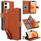 Multi-Card Wallet RFID Leather Phone Case, For iPhone 13 Pro, For iPhone 13, For iPhone 12 Pro Max, For iPhone 12 / 12 Pro, For iPhone 11 Pro Max, For iPhone 11