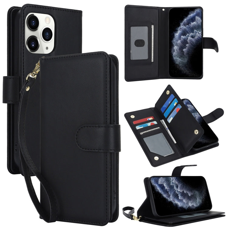 Multi-Card Wallet RFID Leather Phone Case, For iPhone 13 Pro, For iPhone 13, For iPhone 12 Pro Max, For iPhone 12 / 12 Pro, For iPhone 11 Pro Max, For iPhone 11