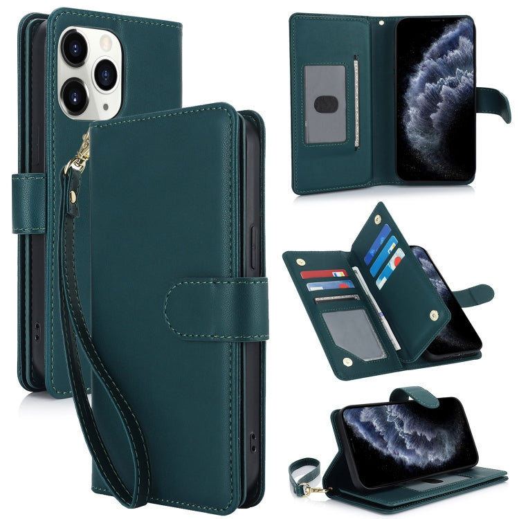 Multi-Card Wallet RFID Leather Phone Case, For iPhone 13 Pro, For iPhone 13, For iPhone 12 Pro Max, For iPhone 12 / 12 Pro, For iPhone 11 Pro Max, For iPhone 11