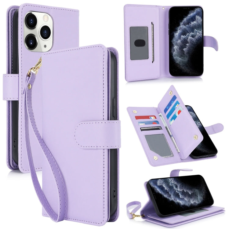 Multi-Card Wallet RFID Leather Phone Case, For iPhone 13 Pro, For iPhone 13, For iPhone 12 Pro Max, For iPhone 12 / 12 Pro, For iPhone 11 Pro Max, For iPhone 11