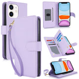 Multi-Card Wallet RFID Leather Phone Case, For iPhone 13 Pro, For iPhone 13, For iPhone 12 Pro Max, For iPhone 12 / 12 Pro, For iPhone 11 Pro Max, For iPhone 11