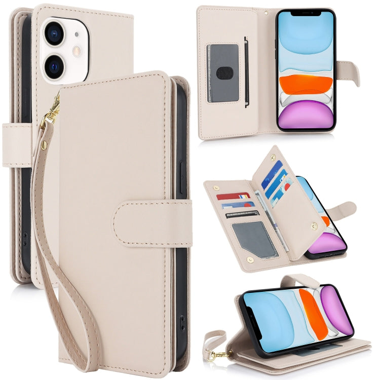 Multi-Card Wallet RFID Leather Phone Case, For iPhone 13 Pro, For iPhone 13, For iPhone 12 Pro Max, For iPhone 12 / 12 Pro, For iPhone 11 Pro Max, For iPhone 11