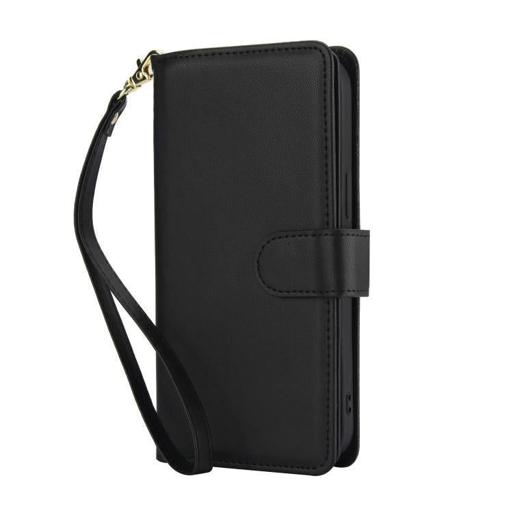 Multi-Card Wallet RFID Leather Phone Case, For iPhone 17e / 16e, For iPhone 17 Pro Max, For iPhone 17 Pro, For iPhone 17, For iPhone Air, For iPhone 16 Pro Max