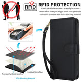 Multi-Card Wallet RFID Leather Phone Case, For iPhone 17e / 16e, For iPhone 17 Pro Max, For iPhone 17 Pro, For iPhone 17, For iPhone Air, For iPhone 16 Pro Max