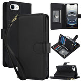 Multi-Card Wallet RFID Leather Phone Case, For iPhone 17e / 16e, For iPhone 17 Pro Max, For iPhone 17 Pro, For iPhone 17, For iPhone Air, For iPhone 16 Pro Max