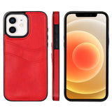Litchi Leather Skin Card Slots Phone Case, For iPhone 13 Pro, For iPhone 13, For iPhone 12, For iPhone 12 Pro Max, For iPhone 12 Pro, For iPhone 11 Pro Max, For iPhone 11, For iPhone 11 Pro