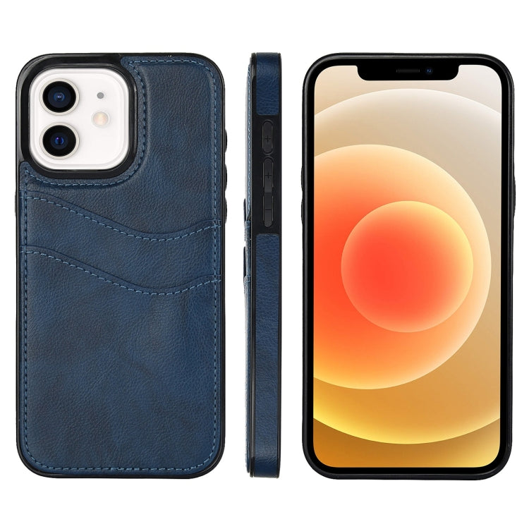 Litchi Leather Skin Card Slots Phone Case, For iPhone 13 Pro, For iPhone 13, For iPhone 12, For iPhone 12 Pro Max, For iPhone 12 Pro, For iPhone 11 Pro Max, For iPhone 11, For iPhone 11 Pro