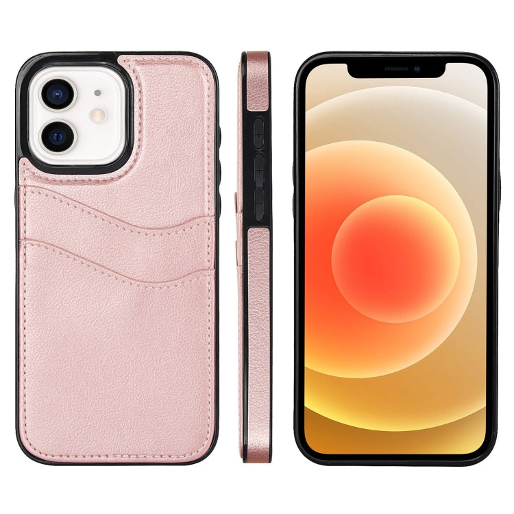 Litchi Leather Skin Card Slots Phone Case, For iPhone 13 Pro, For iPhone 13, For iPhone 12, For iPhone 12 Pro Max, For iPhone 12 Pro, For iPhone 11 Pro Max, For iPhone 11, For iPhone 11 Pro