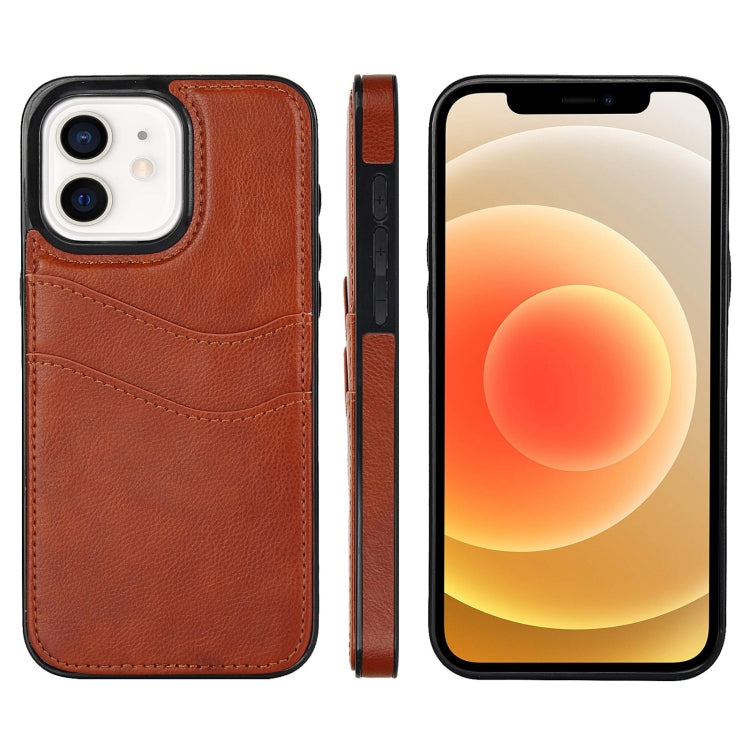 Litchi Leather Skin Card Slots Phone Case, For iPhone 13 Pro, For iPhone 13, For iPhone 12, For iPhone 12 Pro Max, For iPhone 12 Pro, For iPhone 11 Pro Max, For iPhone 11, For iPhone 11 Pro