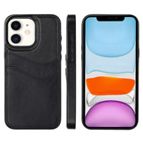 Litchi Leather Skin Card Slots Phone Case, For iPhone 13 Pro, For iPhone 13, For iPhone 12, For iPhone 12 Pro Max, For iPhone 12 Pro, For iPhone 11 Pro Max, For iPhone 11, For iPhone 11 Pro
