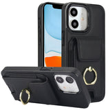 Elastic Card Bag Ring Holder Phone Case, For iPhone 13, For iPhone 12, For iPhone 12 Pro Max, For iPhone 12 Pro, For iPhone 11 Pro Max, For iPhone 11, For iPhone 11 Pro