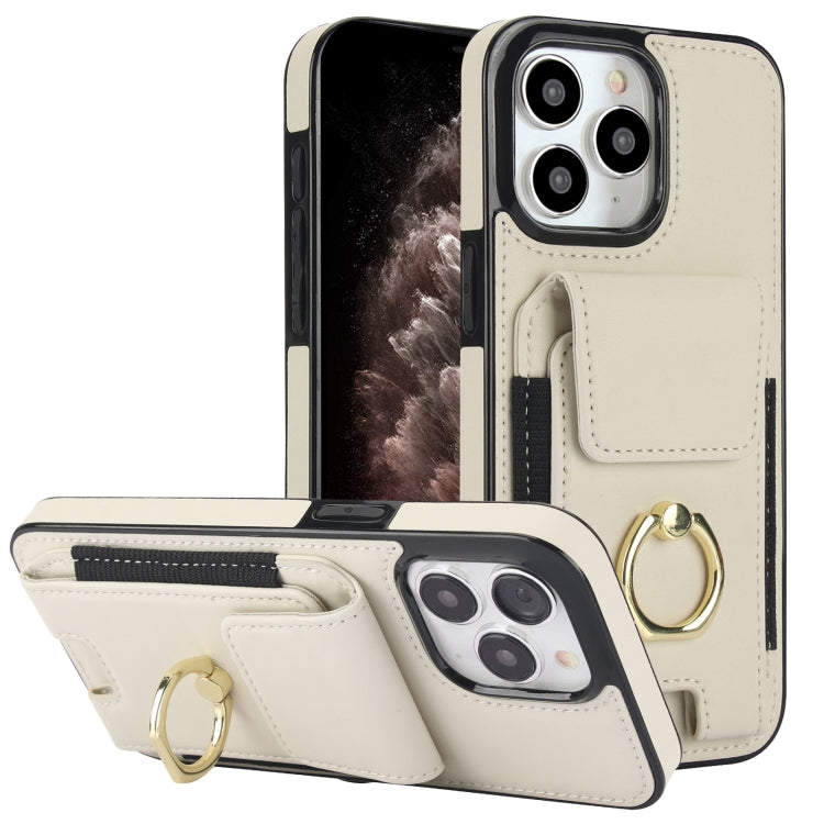 Elastic Card Bag Ring Holder Phone Case, For iPhone 13, For iPhone 12, For iPhone 12 Pro Max, For iPhone 12 Pro, For iPhone 11 Pro Max, For iPhone 11, For iPhone 11 Pro