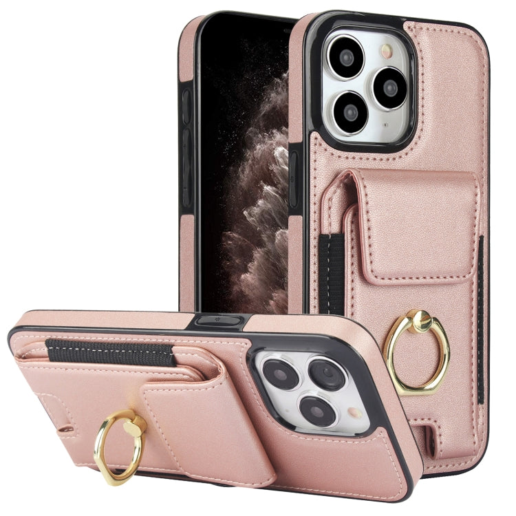 Elastic Card Bag Ring Holder Phone Case, For iPhone 13, For iPhone 12, For iPhone 12 Pro Max, For iPhone 12 Pro, For iPhone 11 Pro Max, For iPhone 11, For iPhone 11 Pro