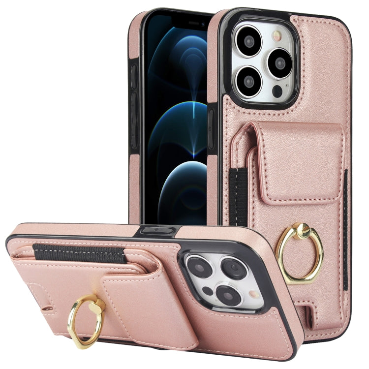 Elastic Card Bag Ring Holder Phone Case, For iPhone 13, For iPhone 12, For iPhone 12 Pro Max, For iPhone 12 Pro, For iPhone 11 Pro Max, For iPhone 11, For iPhone 11 Pro