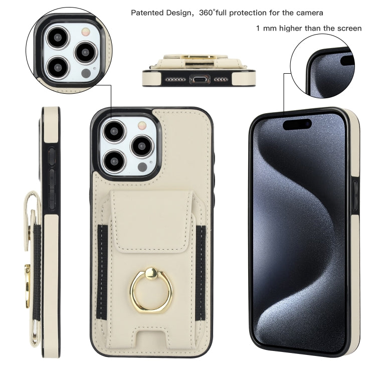 Elastic Card Bag Ring Holder Phone Case, For iPhone 13, For iPhone 12, For iPhone 12 Pro Max, For iPhone 12 Pro, For iPhone 11 Pro Max, For iPhone 11, For iPhone 11 Pro
