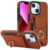 Elastic Card Bag Ring Holder Phone Case, For iPhone 13, For iPhone 12, For iPhone 12 Pro Max, For iPhone 12 Pro, For iPhone 11 Pro Max, For iPhone 11, For iPhone 11 Pro