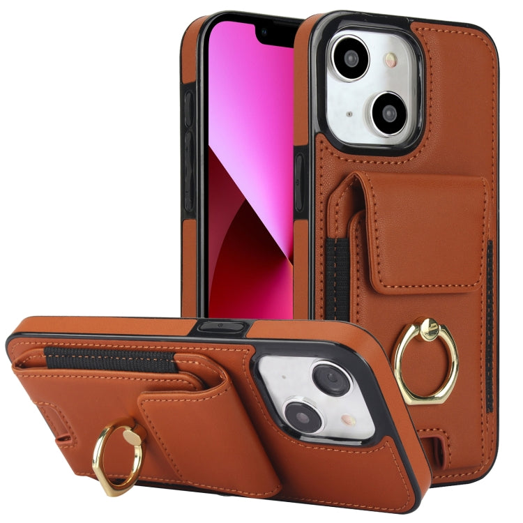 Elastic Card Bag Ring Holder Phone Case, For iPhone 13, For iPhone 12, For iPhone 12 Pro Max, For iPhone 12 Pro, For iPhone 11 Pro Max, For iPhone 11, For iPhone 11 Pro
