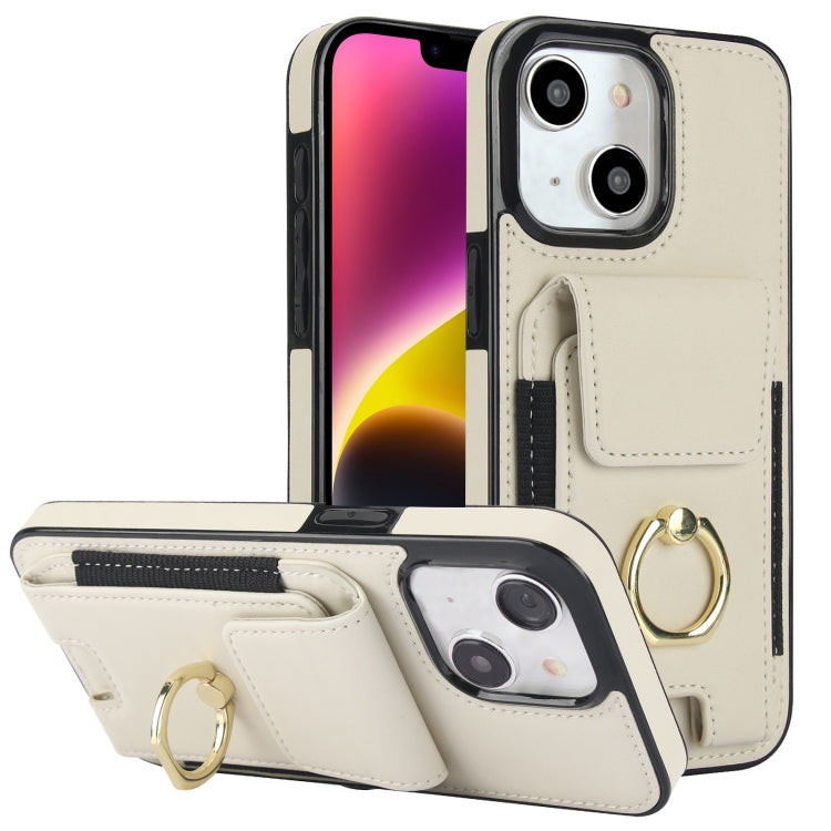 Elastic Card Bag Ring Holder Phone Case, For iPhone 15 Pro Max, For iPhone 15 Pro, For iPhone 15, For iPhone 14, For iPhone 14 Pro, For iPhone 14 Pro Max, For iPhone 13 Pro Max, For iPhone 13 Pro