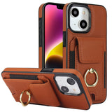 Elastic Card Bag Ring Holder Phone Case, For iPhone 15 Pro Max, For iPhone 15 Pro, For iPhone 15, For iPhone 14, For iPhone 14 Pro, For iPhone 14 Pro Max, For iPhone 13 Pro Max, For iPhone 13 Pro
