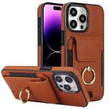 Elastic Card Bag Ring Holder Phone Case, For iPhone 15 Pro Max, For iPhone 15 Pro, For iPhone 15, For iPhone 14, For iPhone 14 Pro, For iPhone 14 Pro Max, For iPhone 13 Pro Max, For iPhone 13 Pro