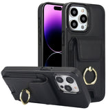 Elastic Card Bag Ring Holder Phone Case, For iPhone 15 Pro Max, For iPhone 15 Pro, For iPhone 15, For iPhone 14, For iPhone 14 Pro, For iPhone 14 Pro Max, For iPhone 13 Pro Max, For iPhone 13 Pro