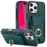 Elastic Card Bag Ring Holder Phone Case, For iPhone 17 Pro Max, For iPhone 17 Pro, For iPhone 17, For iPhone Air, For iPhone 16 Pro Max, For iPhone 16 Pro, For iPhone 16 Plus, For iPhone 16