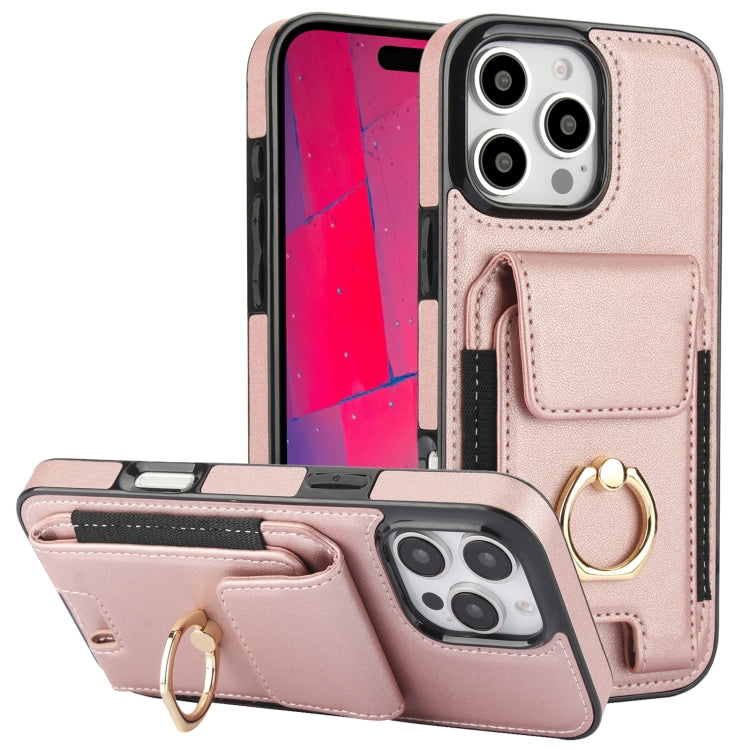 Elastic Card Bag Ring Holder Phone Case, For iPhone 17 Pro Max, For iPhone 17 Pro, For iPhone 17, For iPhone Air, For iPhone 16 Pro Max, For iPhone 16 Pro, For iPhone 16 Plus, For iPhone 16