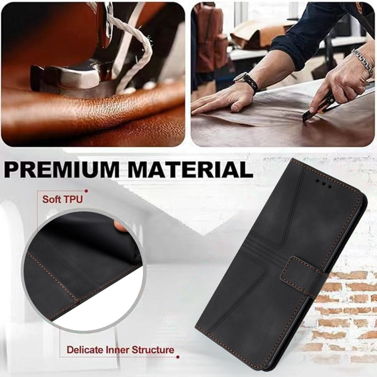 Triangle Solid Color Leather Phone Case, For iPhone 11 Pro
