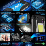 Unihertz Tank 3 Pro 5G / 8849, Projector, 200MP Camera, Night Vision, 23800mAh Battery, 6.79 inch Android 13 Dimensity 8200 Octa Core, Network: 5G, 16GB+512GB