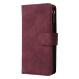 Multifunctional Multi-Card Wallet Phone Leather Case, For iPhone 15 Pro, For iPhone 15 Plus, For iPhone 15