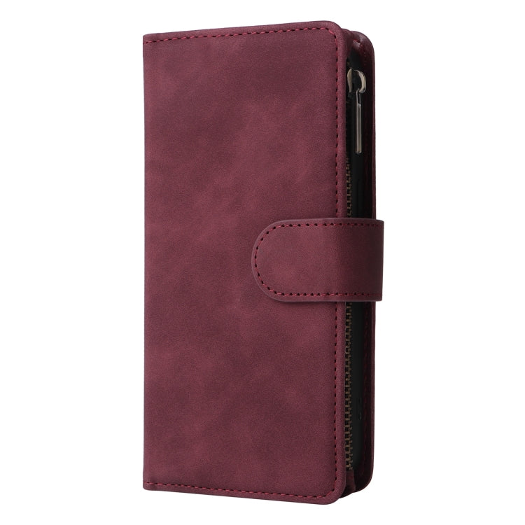 Multifunctional Multi-Card Wallet Phone Leather Case, For iPhone 15 Pro, For iPhone 15 Plus, For iPhone 15