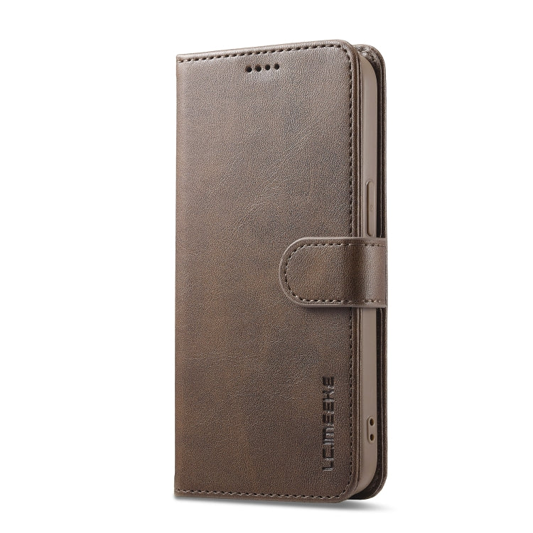 LC.IMEEKE Calf Texture Horizontal Flip Leather Case, For iPhone 16e / 17e, For iPhone 17 Pro Max, For iPhone 17 Pro, For iPhone 17, For iPhone Air, For iPhone 16 Pro Max