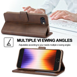 LC.IMEEKE Calf Texture Horizontal Flip Leather Case, For iPhone 16e / 17e, For iPhone 17 Pro Max, For iPhone 17 Pro, For iPhone 17, For iPhone Air, For iPhone 16 Pro Max