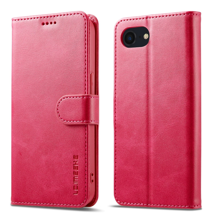 LC.IMEEKE Calf Texture Horizontal Flip Leather Case, For iPhone 16e / 17e, For iPhone 17 Pro Max, For iPhone 17 Pro, For iPhone 17, For iPhone Air, For iPhone 16 Pro Max
