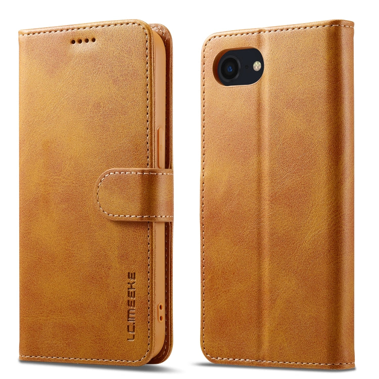 LC.IMEEKE Calf Texture Horizontal Flip Leather Case, For iPhone 16e / 17e, For iPhone 17 Pro Max, For iPhone 17 Pro, For iPhone 17, For iPhone Air, For iPhone 16 Pro Max