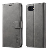 LC.IMEEKE Calf Texture Horizontal Flip Leather Case, For iPhone 16e / 17e, For iPhone 17 Pro Max, For iPhone 17 Pro, For iPhone 17, For iPhone Air, For iPhone 16 Pro Max
