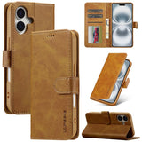 LC.IMEEKE Calf Texture Horizontal Flip Leather Case, For iPhone 16e / 17e, For iPhone 17 Pro Max, For iPhone 17 Pro, For iPhone 17, For iPhone Air, For iPhone 16 Pro Max