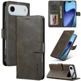 LC.IMEEKE Calf Texture Horizontal Flip Leather Case, For iPhone 16e / 17e, For iPhone 17 Pro Max, For iPhone 17 Pro, For iPhone 17, For iPhone Air, For iPhone 16 Pro Max