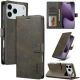 LC.IMEEKE Calf Texture Horizontal Flip Leather Case, For iPhone 16e / 17e, For iPhone 17 Pro Max, For iPhone 17 Pro, For iPhone 17, For iPhone Air, For iPhone 16 Pro Max