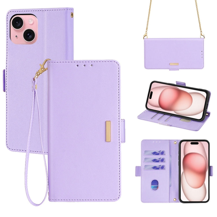 Crossbody Chain Leather Phone Case, For iPhone 17 Pro Max, For iPhone 17 Pro, For iPhone 17, For iPhone Air, For iPhone 15 Pro Max, For iPhone 15 Pro, For iPhone 15 Plus, For iPhone 15