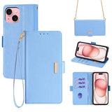 Crossbody Chain Leather Phone Case, For iPhone 14 Plus, For iPhone 14, For iPhone 14 Pro, For iPhone 14 Pro Max, For iPhone 13 Pro Max, For iPhone 13 Pro, For iPhone 13