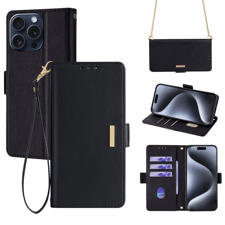 Crossbody Chain Leather Phone Case, For iPhone 14 Plus, For iPhone 14, For iPhone 14 Pro, For iPhone 14 Pro Max, For iPhone 13 Pro Max, For iPhone 13 Pro, For iPhone 13